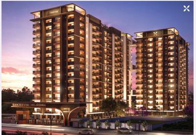 Image of 1690 Sq.ft 3 BHK Apartment / Flat for sale in Sanjeevini Heliconia, Thirumalashettyhally, Bengaluru for Rs. 13180310