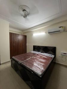 Bedroom Image of 455 Sq.ft 1 RK Independent House for rent in Sector 17 Gurgaon for Rs. 18000