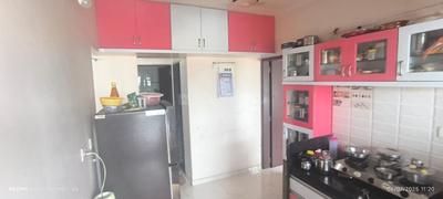 Kitchen Image of 636 Sq.ft 1 BHK Apartment / Flat for sale in G M Patil Orchard Park Building A Wing B, Bavdhan Pune for Rs. 5800000
