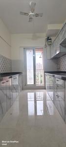 Kitchen Image of 650 Sq.ft 1 BHK Apartment / Flat for rent in Ashar Axis, Thane West Thane for Rs. 36000