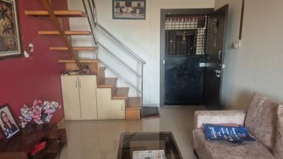 Living Room Image of 1300 Sq.ft 2 BHK Penthouse for sale in Kolte Patil Margosa Heights, Mohammed Wadi Pune for Rs. 8300000