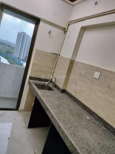 Kitchen Image of 407 Sq.ft 1 BHK Apartment / Flat for sale in Sunteck West World, Naigaon East Naigaon for Rs. 3200000