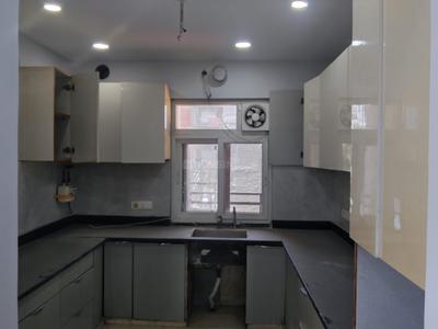 Kitchen Image of 1000 Sq.ft 3 BHK Builder Floor for rent in Sector 3 Rohini New Delhi for Rs. 40000