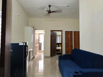 Living Room Image of 653 Sq.ft 1 BHK Apartment / Flat for rent in Kondapur Hyderabad for Rs. 21000