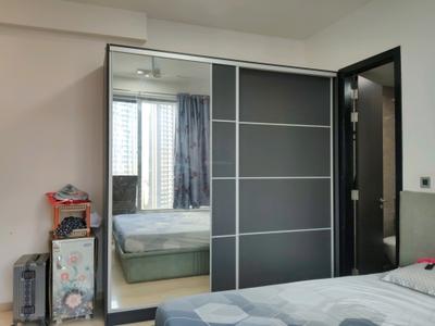 Bedroom Image of 935 Sq.ft 3 BHK Apartment / Flat for rent in Mulund West Mumbai for Rs. 88000