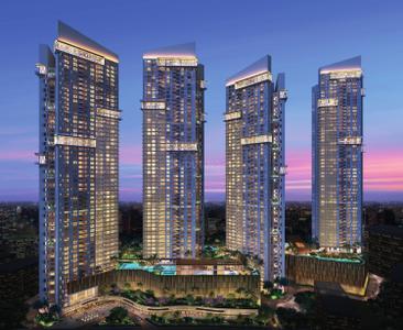 Image of 1694 Sq.ft 3 BHK Apartment / Flat for sale in Sheth Auris Serenity Tower 3, Malad West, Mumbai for Rs. 61500000
