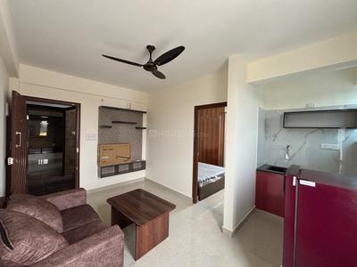 Living Room Image of 450 Sq.ft 1 BHK Apartment / Flat for rent in Bommanahalli Bengaluru for Rs. 26000