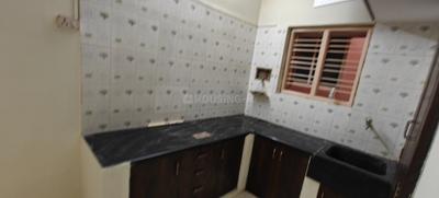 Kitchen Image of 600 Sq.ft 1 BHK Builder Floor for rent in Maruthi Sevanagar Bengaluru for Rs. 16200