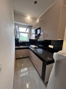 Kitchen Image of 765 Sq.ft 1 BHK Independent House for rent in Sector 52 Gurgaon for Rs. 38000