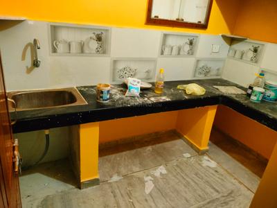 Kitchen Image of 800 Sq.ft 3 BHK Independent House for rent in Rajbansi Nagar Patna for Rs. 12000