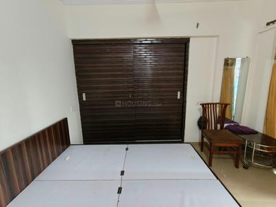 Bedroom Image of 510 Sq.ft 1 BHK Apartment / Flat for rent in Raunak Heights, Kasarvadavali Thane for Rs. 25000