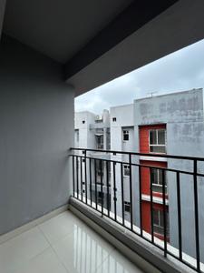 Balcony Image of 841 Sq.ft 3 BHK Apartment / Flat for sale in Rajarhat Kolkata for Rs. 3500000