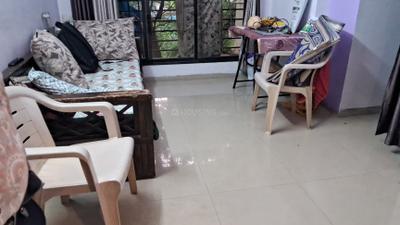 Living Room Image of 662 Sq.ft 1 BHK Apartment / Flat for sale in satyam villa, Rabale Navi Mumbai for Rs. 7500000