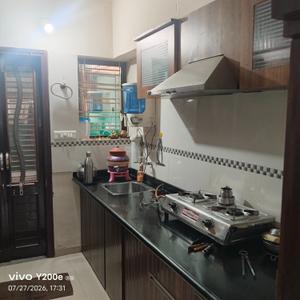 Kitchen Image of 1155 Sq.ft 3 BHK Independent House for sale in Vedant Sunshine, Kalali Vadodara for Rs. 7200000