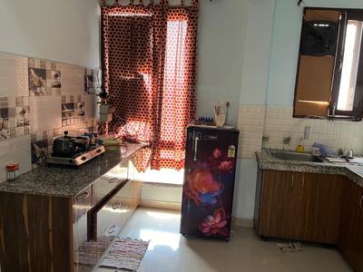 Kitchen Image of 650 Sq.ft 1 BHK Apartment / Flat for rent in SBP Southcity, Nabha Zirakpur for Rs. 16500