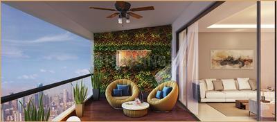 Balcony Image of 1050 Sq.ft 2 BHK Apartment / Flat for sale in Balewadi Pune for Rs. 9000000
