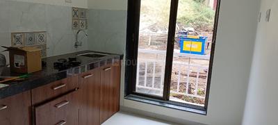 Kitchen Image of 616 Sq.ft 1 BHK Apartment / Flat for sale in Niyati Lake Crown, Thane West Thane for Rs. 4813000