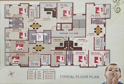 Image of 1370 Sq.ft 3 BHK Apartment / Flat for sale in Ramnagar, Hazaribagh for Rs. 4400000