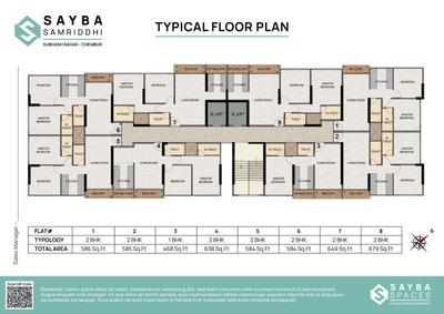 Image of 650 Sq.ft 2 BHK Apartment / Flat for sale in Sayba Samriddhi, Chembur, Mumbai for Rs. 13800000
