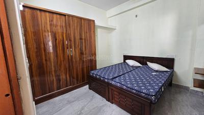 Bedroom Image of 750 Sq.ft 1 BHK Apartment / Flat for rent in Madhapur Hyderabad for Rs. 25000