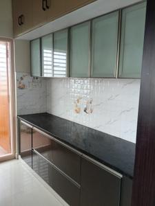 Kitchen Image of 1450 Sq.ft 3 BHK Apartment / Flat for rent in Sri Residency, Rajarajeshwari Nagar Bengaluru for Rs. 38000