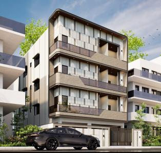 Image of 1986 Sq.ft 3 BHK Apartment / Flat for sale in Thiruvanmiyur, Chennai for Rs. 35948000