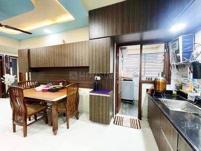 Kitchen Image of 1665 Sq.ft 3 BHK Apartment / Flat for sale in Eklingji Radhe Skyline, Sanand Ahmedabad for Rs. 7151000
