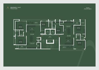 Image of 2700 Sq.ft 3 BHK Apartment / Flat for sale in K3 Orium Antaara, Vaishno Devi Circle, Ahmedabad for Rs. 14099400
