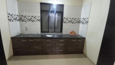 Kitchen Image of 750 Sq.ft 1 BHK Apartment / Flat for sale in Virar West Virar for Rs. 4500000