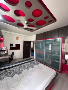 Bedroom Image of 1100 Sq.ft 3 BHK Apartment / Flat for sale in Sankalp Residency, Nana Mava Rajkot for Rs. 10500000