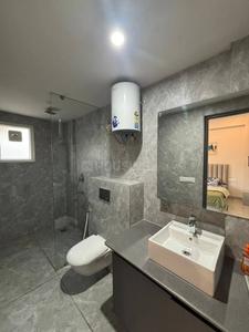 Bathroom Image of 693 Sq.ft 1 BHK Apartment / Flat for rent in Kanakia Sevens, Andheri East Mumbai for Rs. 18000