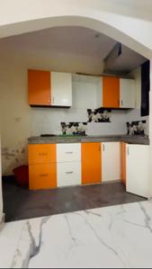 Kitchen Image of 850 Sq.ft 1 BHK Builder Floor for rent in Vasundhara Ghaziabad for Rs. 13000