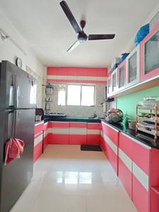 Kitchen Image of 1000 Sq.ft 2 BHK Apartment / Flat for sale in Yashashree Chandralok Nagari, Dhayari Pune for Rs. 6700000
