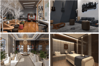 Image of 1344 Sq.ft 3 BHK Apartment / Flat for sale in K Town, Kiwale, Pune for Rs. 10222222