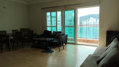 Living Room Image of 1510 Sq.ft 3 BHK Apartment / Flat for rent in Pegasus Megapolis Sangria Towers, Hinjawadi Phase 2 Pune for Rs. 45000