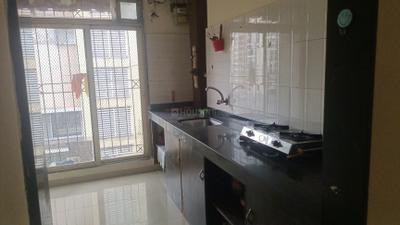 Kitchen Image of 750 Sq.ft 1 BHK Apartment / Flat for sale in Bhoomi Trivas, Kharghar Navi Mumbai for Rs. 7500000
