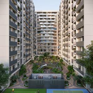 Image of 1377 Sq.ft 2 BHK Apartment / Flat for sale in The Amber, Jagatpur, Ahmedabad for Rs. 6350000