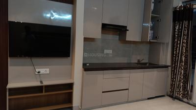 Kitchen Image of 700 Sq.ft 1 RK Independent House for rent in Sector 57 Gurgaon for Rs. 26500