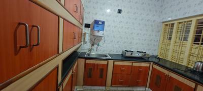 Kitchen Image of 1200 Sq.ft 2 BHK Builder Floor for rent in Maruthi Sevanagar Bengaluru for Rs. 26100