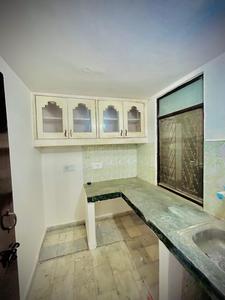 Kitchen Image of 650 Sq.ft 1 BHK Builder Floor for sale in Vaishali Ghaziabad for Rs. 3750000
