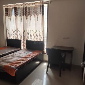 Bedroom Image of 1485 Sq.ft 3 BHK Apartment / Flat for rent in Dev Parijat, Vaishno Devi Circle Ahmedabad for Rs. 25000