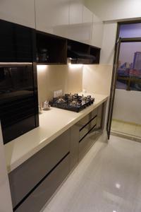 Kitchen Image of 600 Sq.ft 1 BHK Apartment / Flat for sale in Majestic Oaks, Bhandup East Mumbai for Rs. 8500000