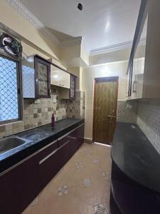 Kitchen Image of 1440 Sq.ft 3 BHK Apartment / Flat for rent in Surya Pushpanjali Apartment, Boring Road Patna for Rs. 30000