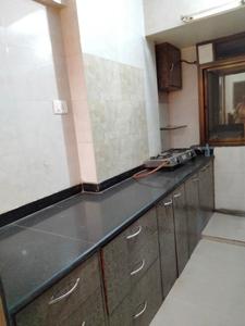Kitchen Image of 1000 Sq.ft 2 BHK Apartment / Flat for rent in Gayatri Darshan, Kandivali East Mumbai for Rs. 55000