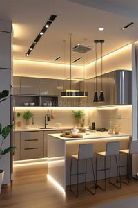 Kitchen Image of 1874 Sq.ft 3 BHK Apartment / Flat for sale in Palazhi Kozhikode for Rs. 18500000
