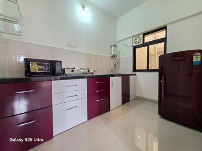 Kitchen Image of 616 Sq.ft 1 BHK Apartment / Flat for rent in Talegaon Dabhade Pune for Rs. 19000