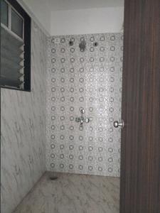 Common Bathroom One Image of 550 Sq.ft 1 BHK Apartment / Flat for sale in Gajraj Advik Greenscape Wing B, Yewalewadi Pune for Rs. 3000000