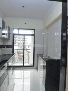 Kitchen Image of 650 Sq.ft 1 BHK Apartment / Flat for sale in Shubham Jijai Complex, Taloja Navi Mumbai for Rs. 3800000