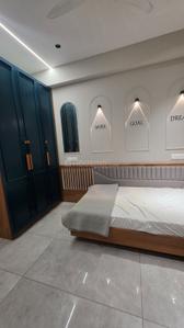 Bedroom Image of 2200 Sq.ft 3 BHK Apartment / Flat for rent in Rudra Keshav Skyline, Chandkheda Ahmedabad for Rs. 50000