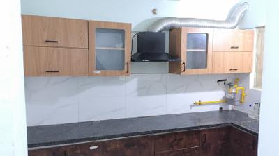 Kitchen Image of 1000 Sq.ft 2 BHK Apartment / Flat for rent in Sterling Skyline, Bhicholi Mardana Indore for Rs. 16000